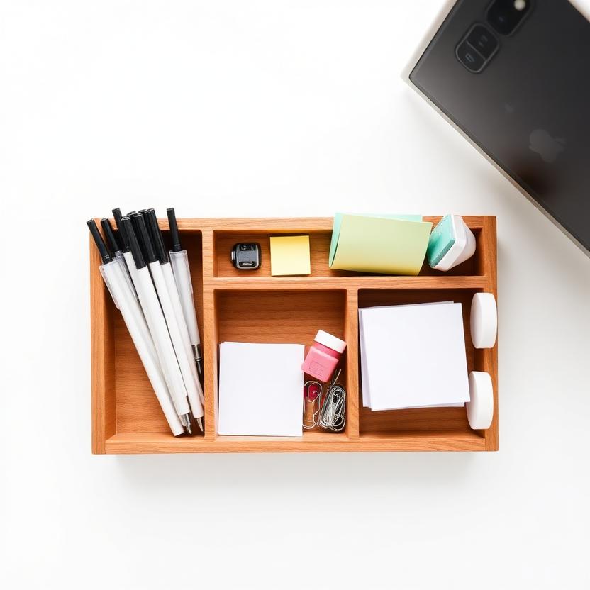 Wooden Desk Organizers